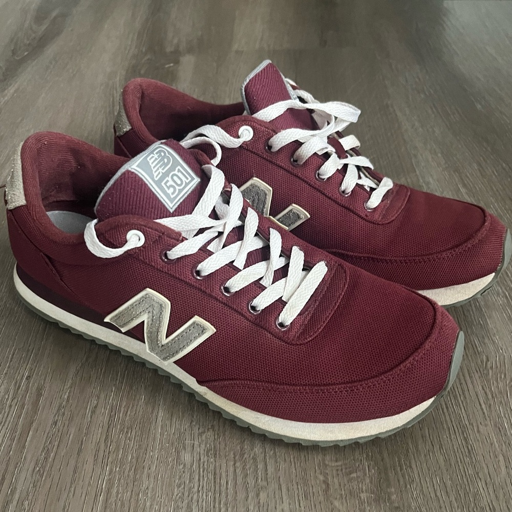 New Balance 501 Maroon Lightly Worn Men’s Size 11